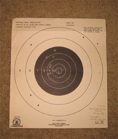 屋外射撃（アウトドアシューティング）の標的＠南カリフォルニアの砂漠・荒野